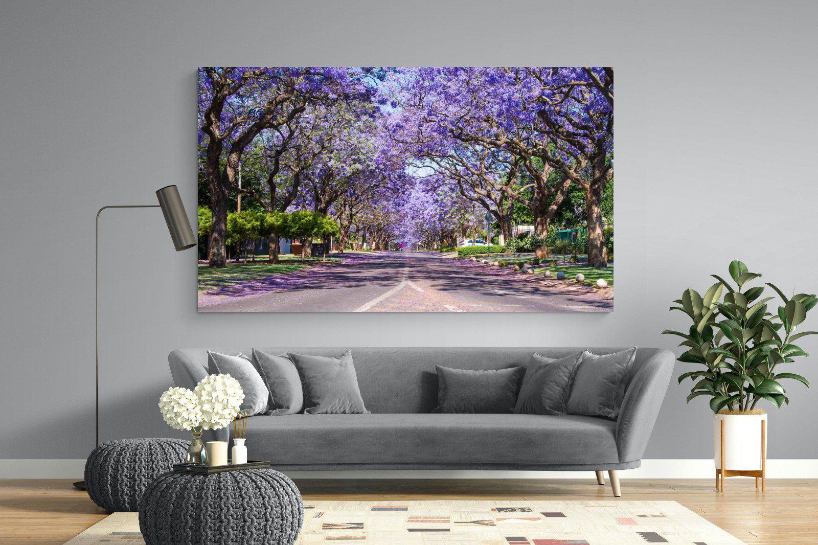 Jacaranda-Wall_Art-220 x 130cm-Mounted Canvas-No Frame-Pixalot