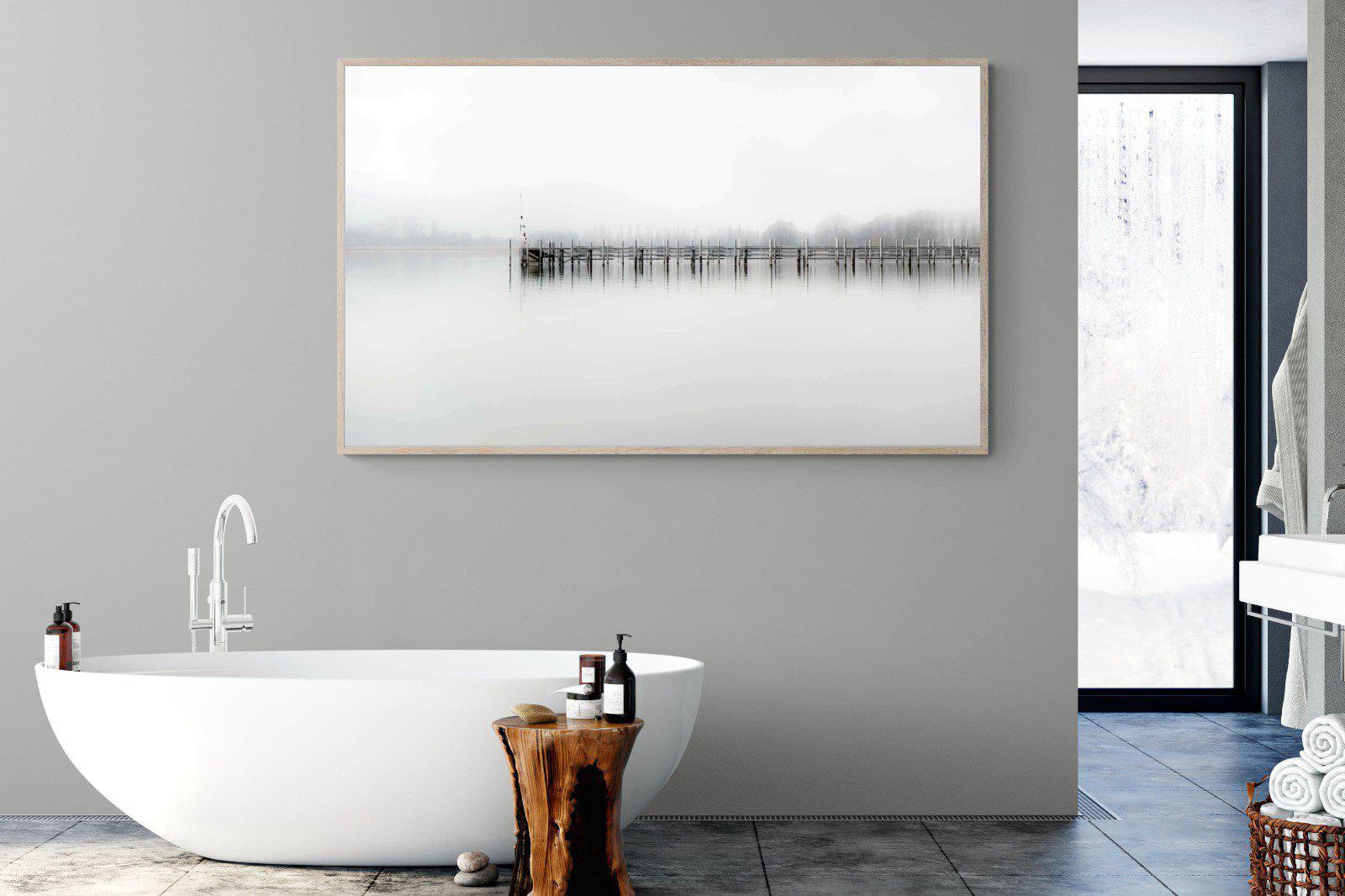 Jetty-Wall_Art-180 x 110cm-Mounted Canvas-Wood-Pixalot