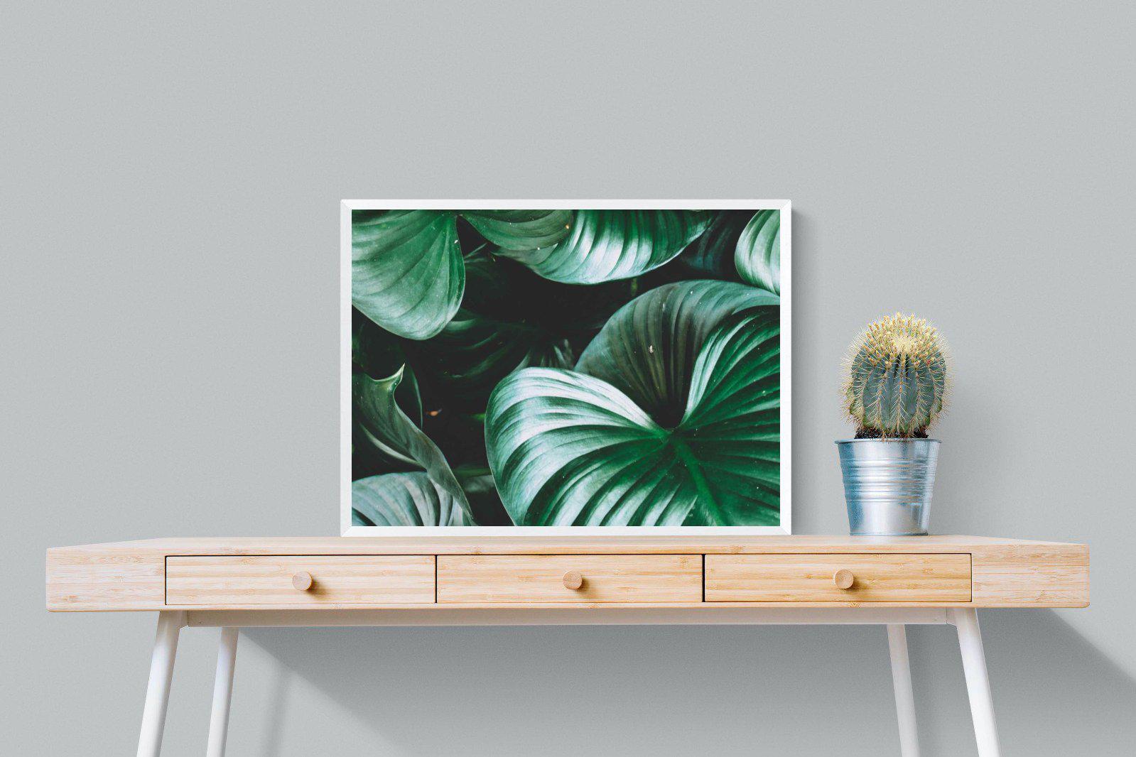 Jungle-Wall_Art-80 x 60cm-Mounted Canvas-White-Pixalot