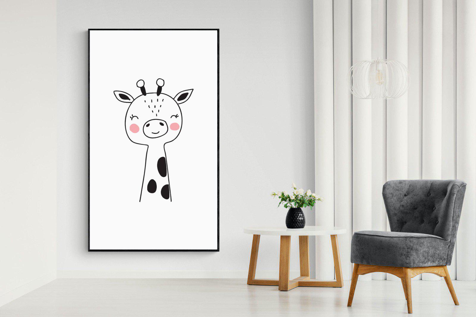 Kid's Giraffe-Wall_Art-Pixalot