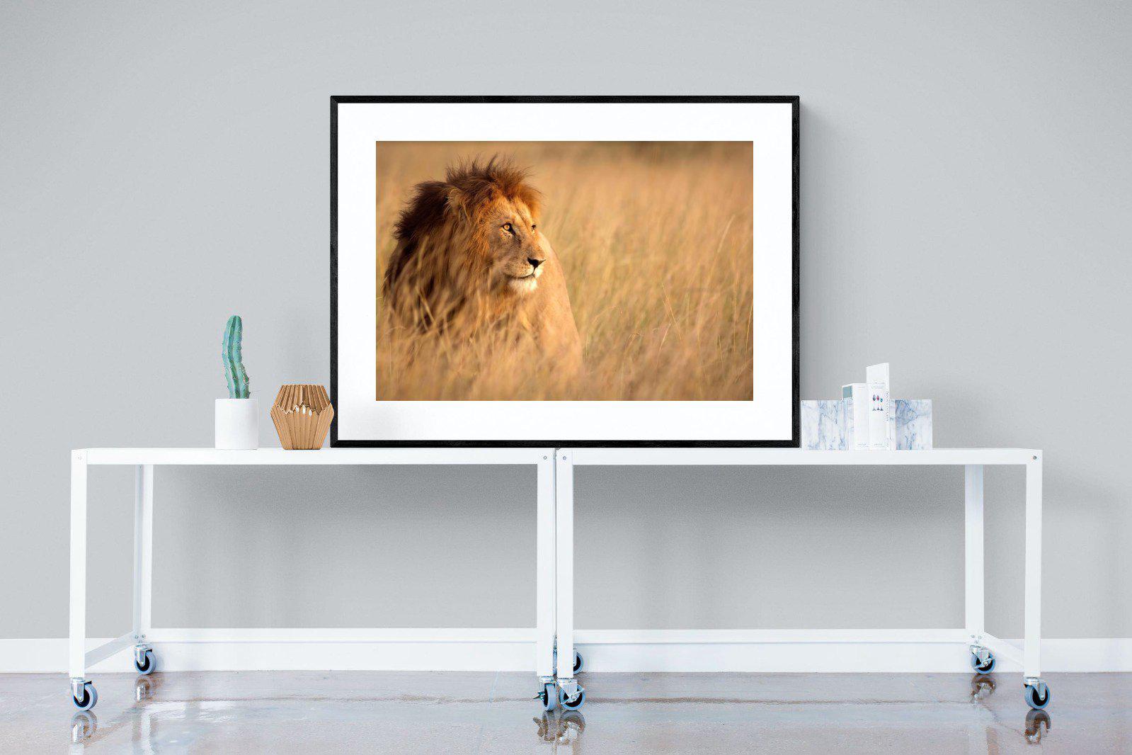 King-Wall_Art-120 x 90cm-Framed Print-Black-Pixalot