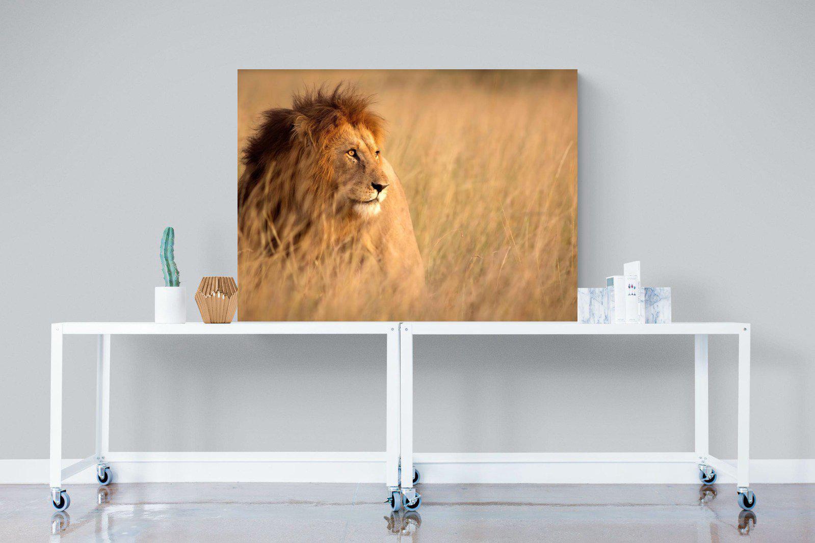 King-Wall_Art-120 x 90cm-Mounted Canvas-No Frame-Pixalot