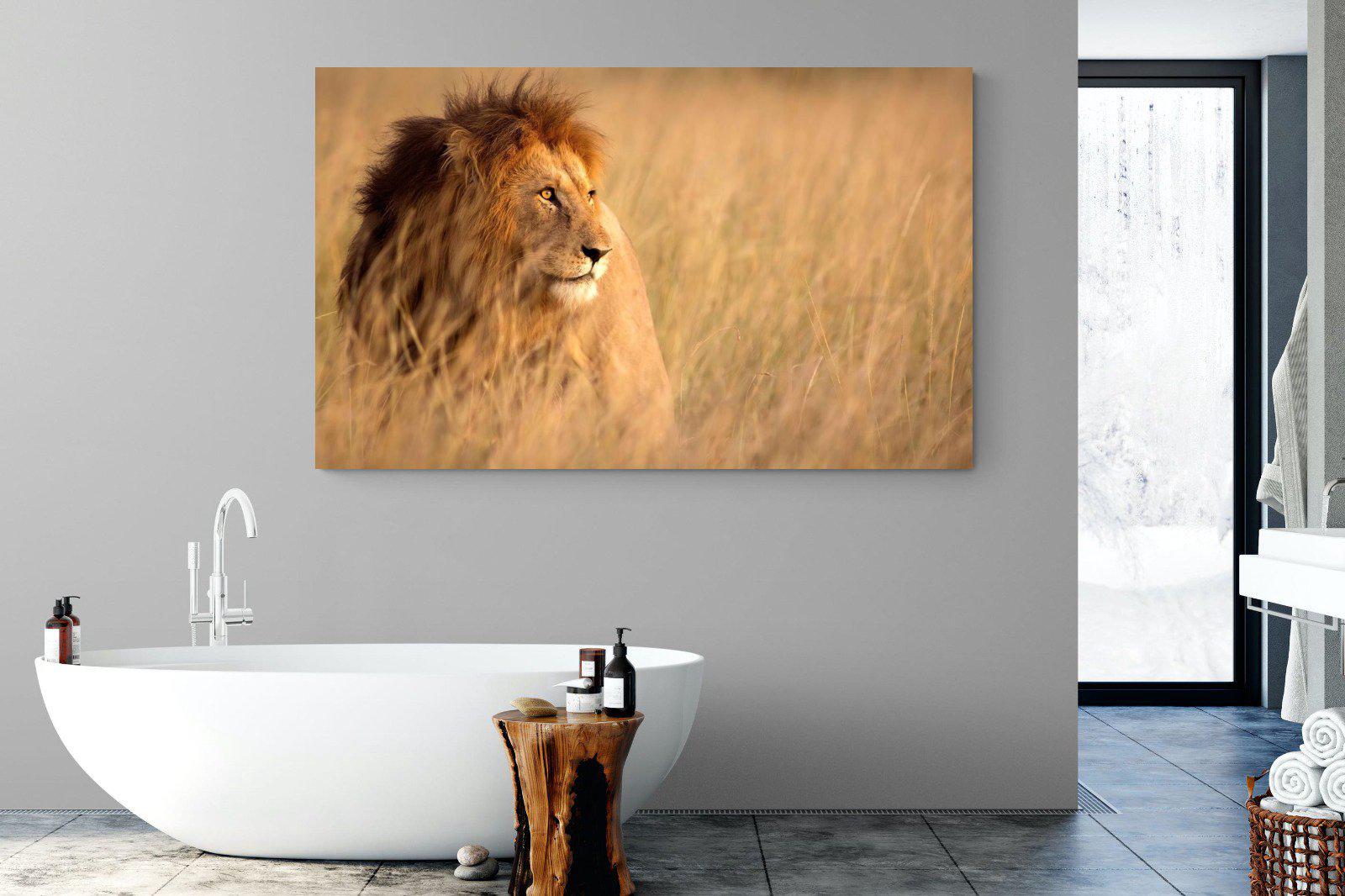 King-Wall_Art-180 x 110cm-Mounted Canvas-No Frame-Pixalot