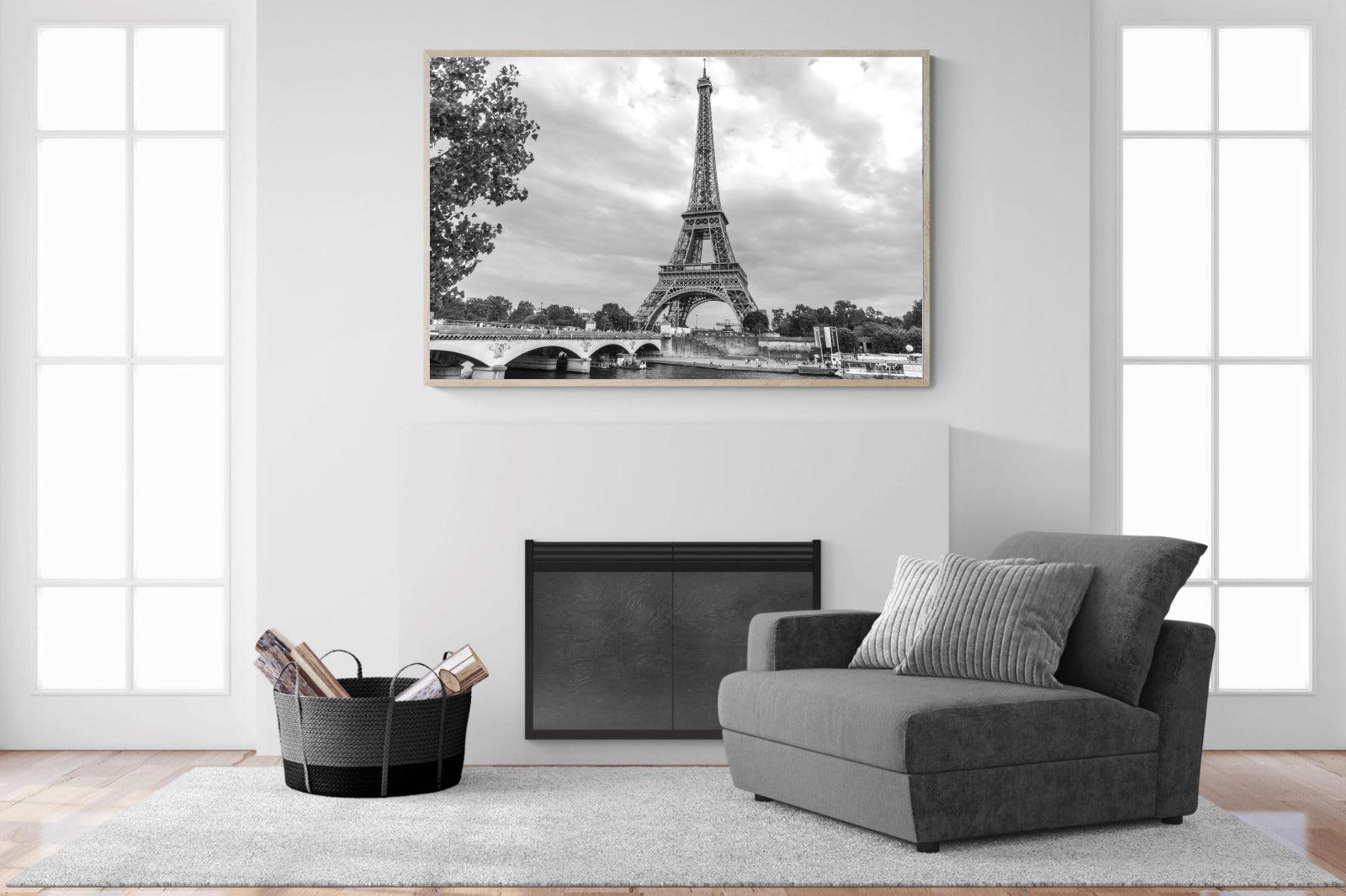 La Dame de Fer-Wall_Art-150 x 100cm-Mounted Canvas-Wood-Pixalot