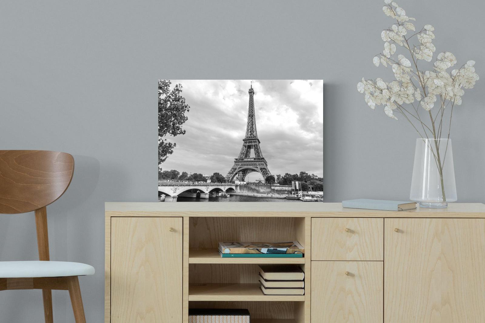 La Dame de Fer-Wall_Art-60 x 45cm-Mounted Canvas-No Frame-Pixalot