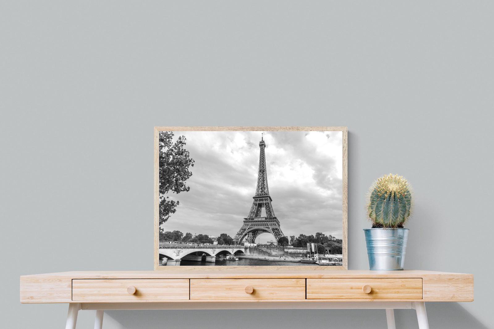 La Dame de Fer-Wall_Art-80 x 60cm-Mounted Canvas-Wood-Pixalot