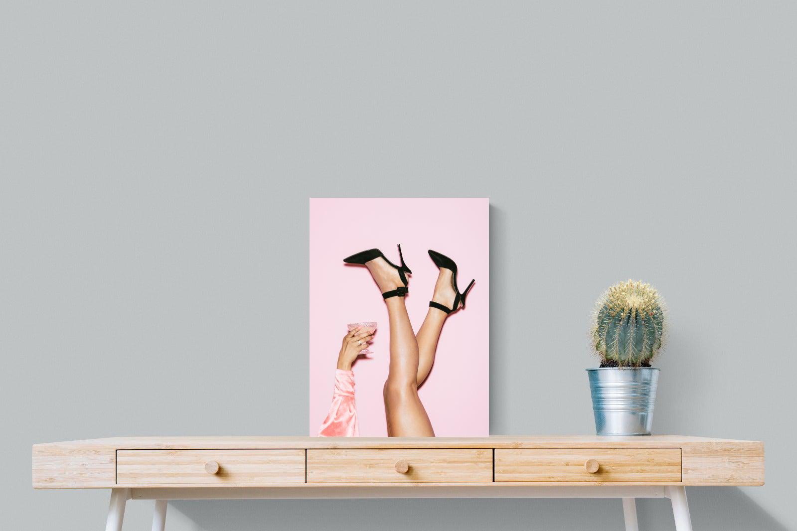 Legs Eleven-Wall_Art-45 x 60cm-Mounted Canvas-No Frame-Pixalot