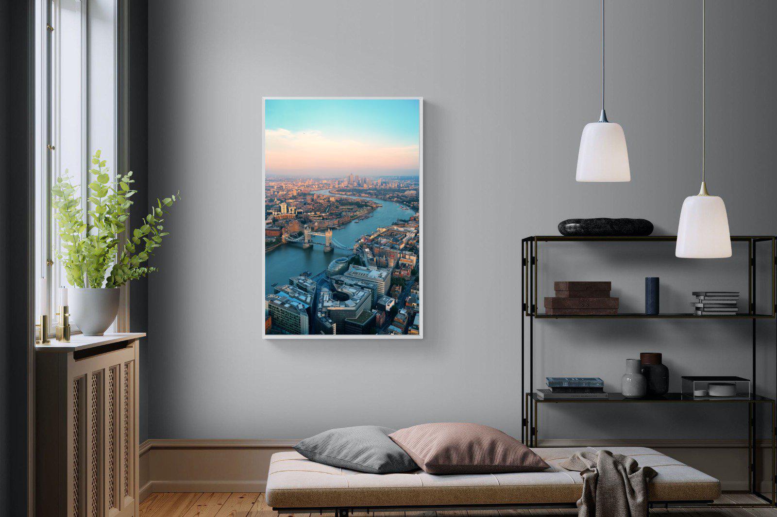 London-Wall_Art-100 x 150cm-Mounted Canvas-White-Pixalot