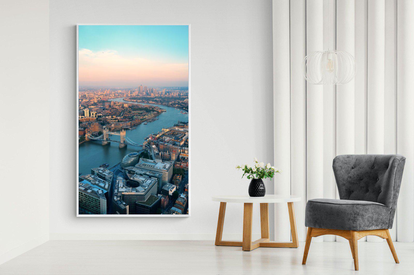 London-Wall_Art-130 x 220cm-Mounted Canvas-White-Pixalot