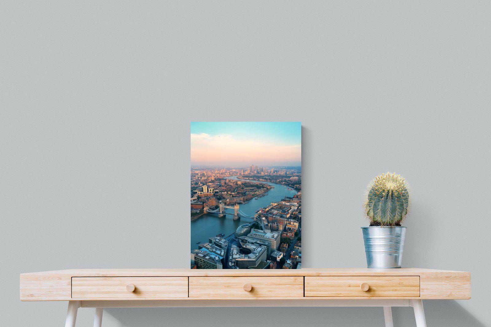 London-Wall_Art-45 x 60cm-Mounted Canvas-No Frame-Pixalot