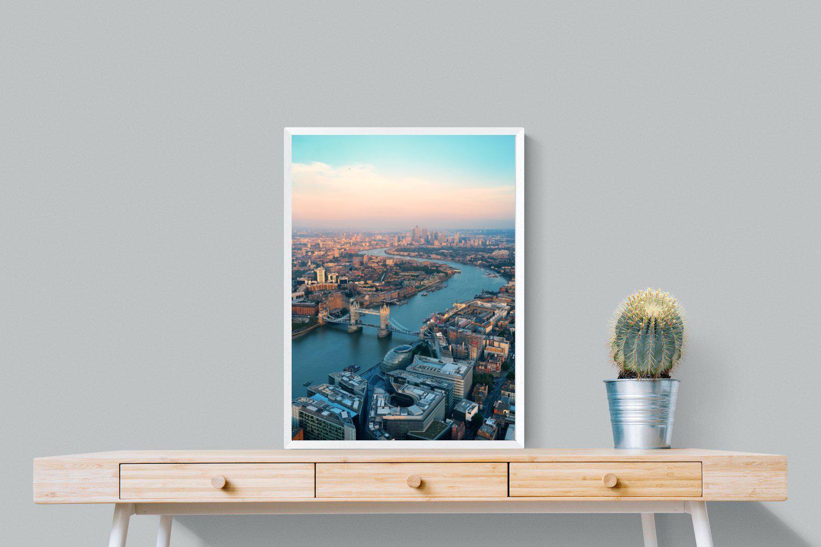 London-Wall_Art-60 x 80cm-Mounted Canvas-White-Pixalot