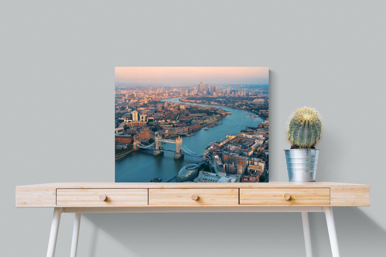 London-Wall_Art-80 x 60cm-Mounted Canvas-No Frame-Pixalot