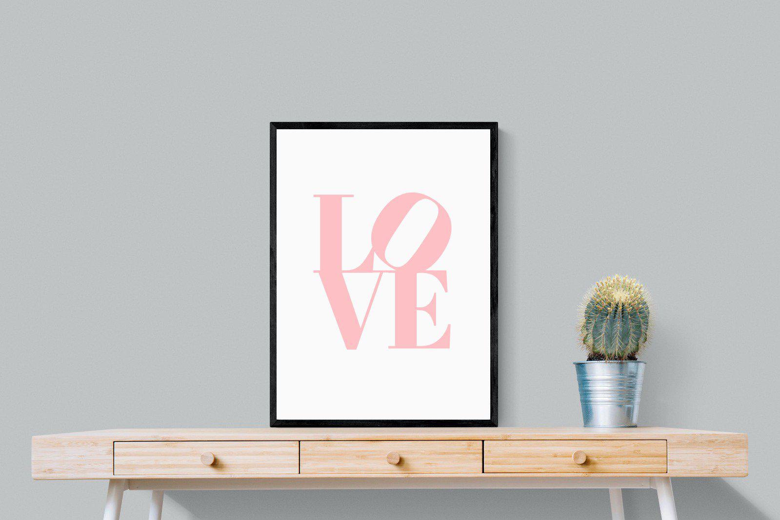 Love-Wall_Art-60 x 80cm-Mounted Canvas-Black-Pixalot