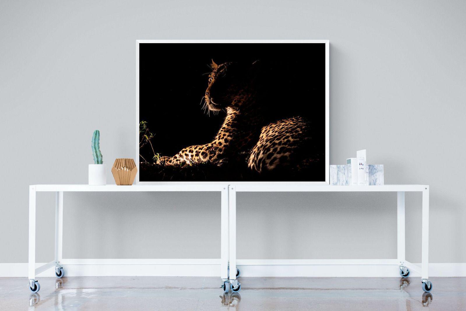 Lurking-Wall_Art-120 x 90cm-Mounted Canvas-White-Pixalot