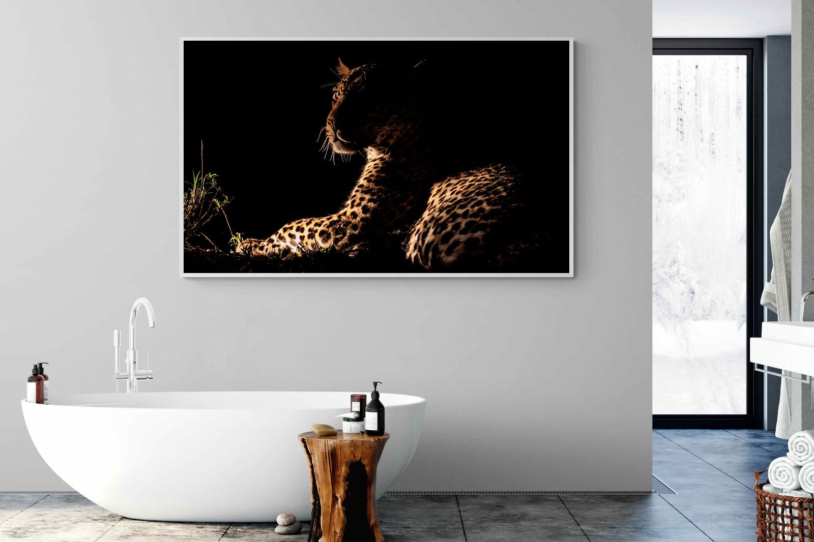 Lurking-Wall_Art-180 x 110cm-Mounted Canvas-White-Pixalot