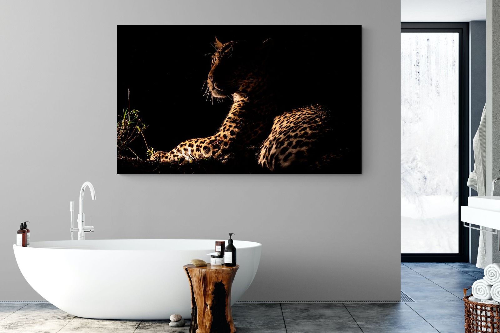 Lurking-Wall_Art-180 x 110cm-Mounted Canvas-No Frame-Pixalot