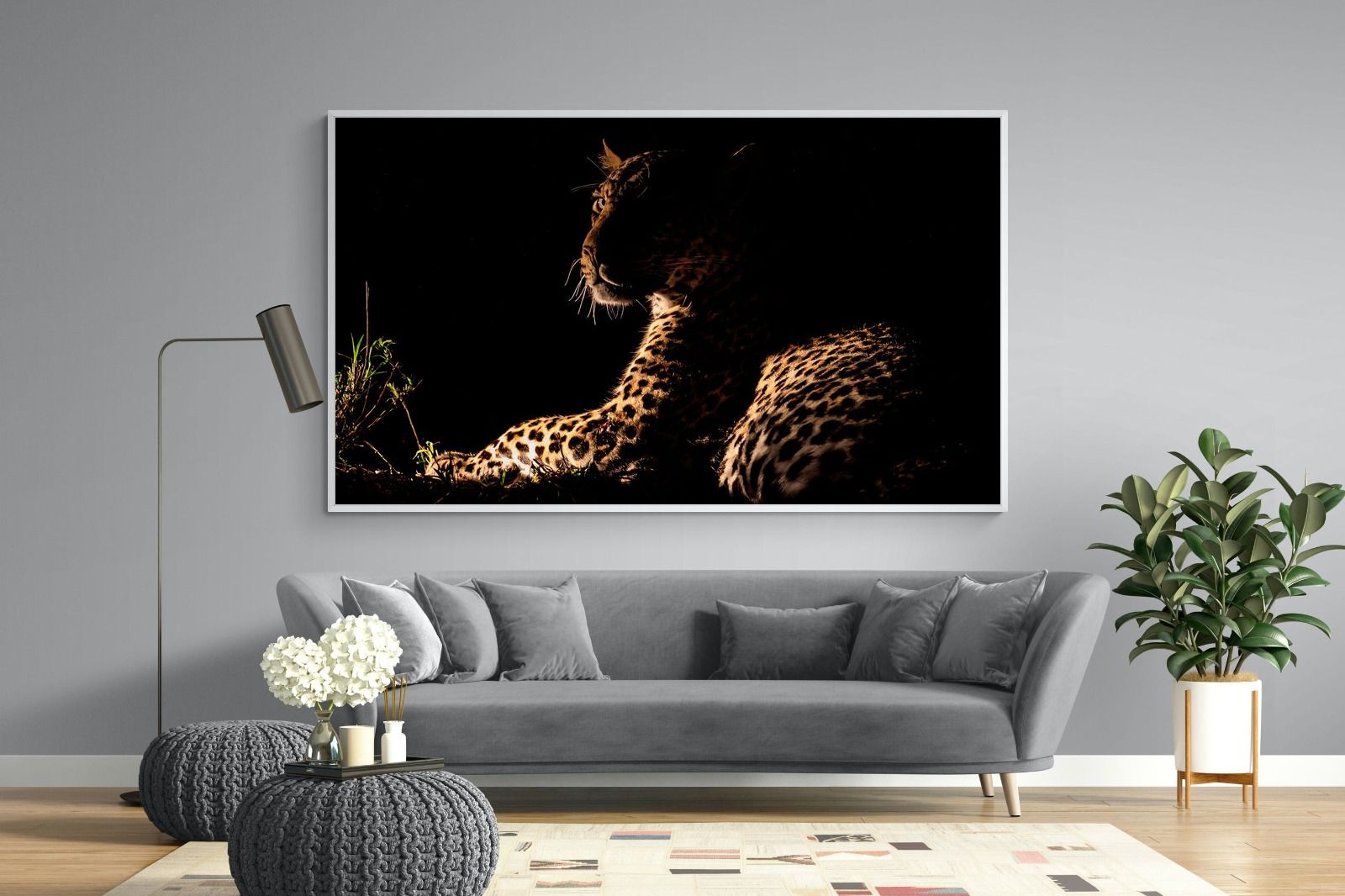 Lurking-Wall_Art-220 x 130cm-Mounted Canvas-White-Pixalot