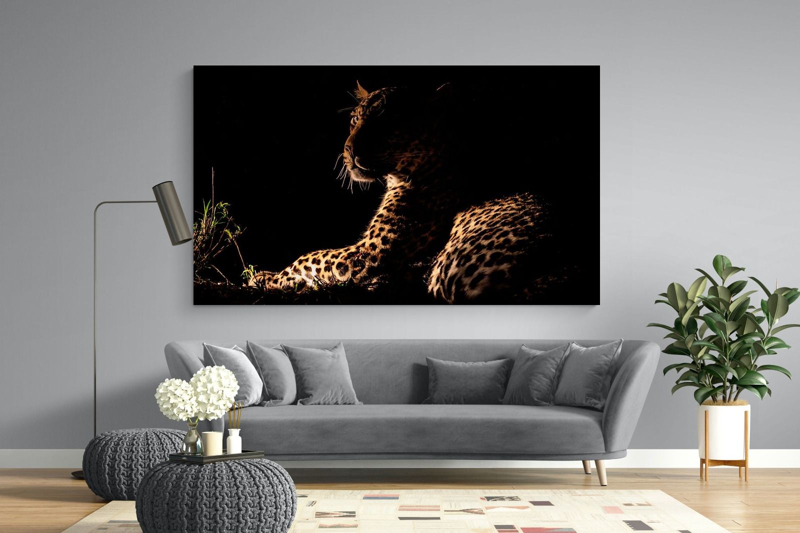 Lurking-Wall_Art-220 x 130cm-Mounted Canvas-No Frame-Pixalot