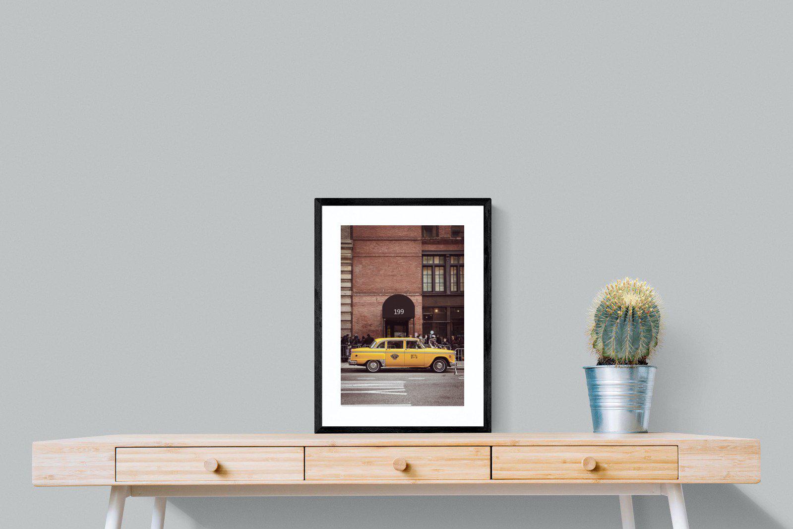 Maddison Avenue-Wall_Art-45 x 60cm-Framed Print-Black-Pixalot