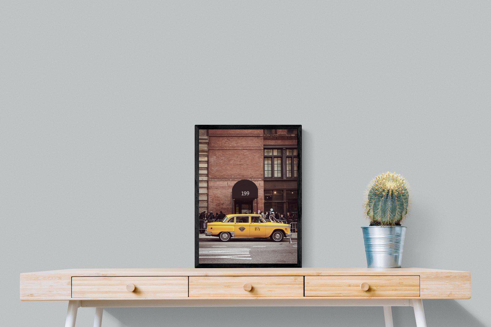 Maddison Avenue-Wall_Art-45 x 60cm-Mounted Canvas-Black-Pixalot