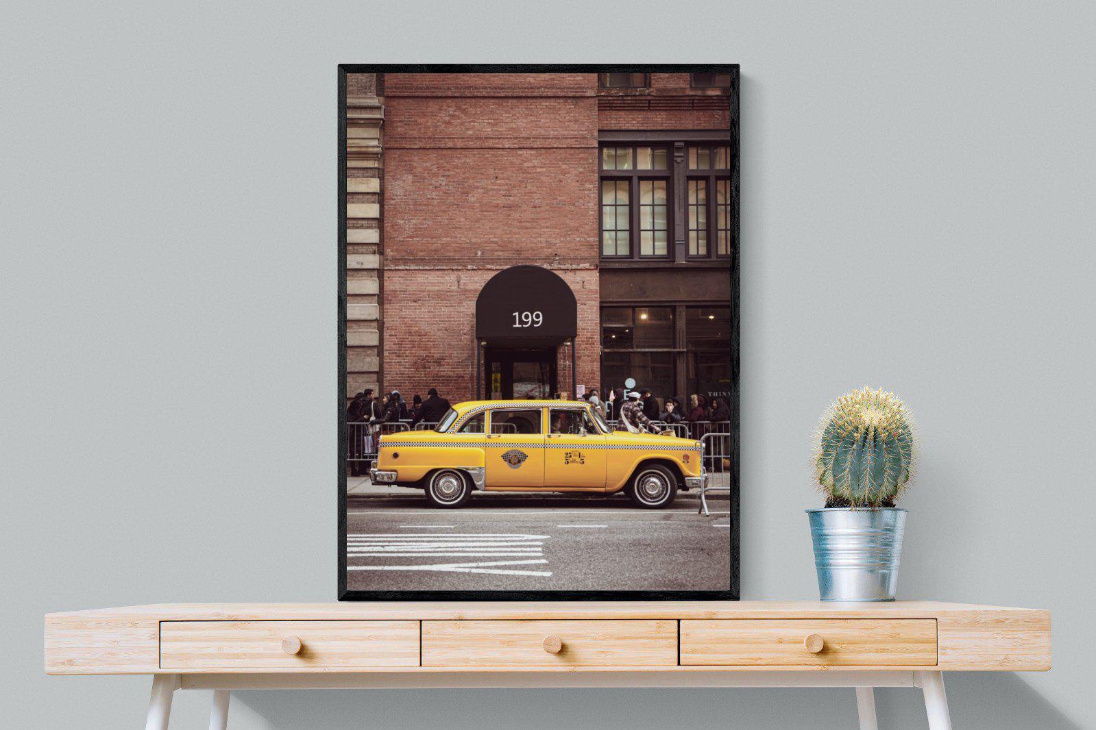 Maddison Avenue-Wall_Art-75 x 100cm-Mounted Canvas-Black-Pixalot