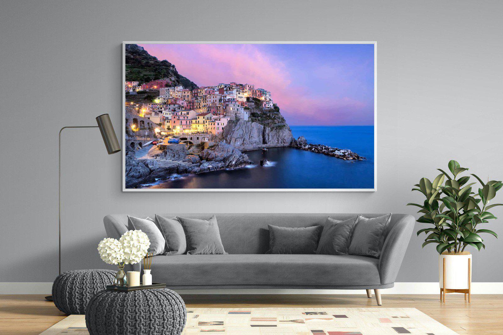 Manarola-Wall_Art-220 x 130cm-Mounted Canvas-White-Pixalot