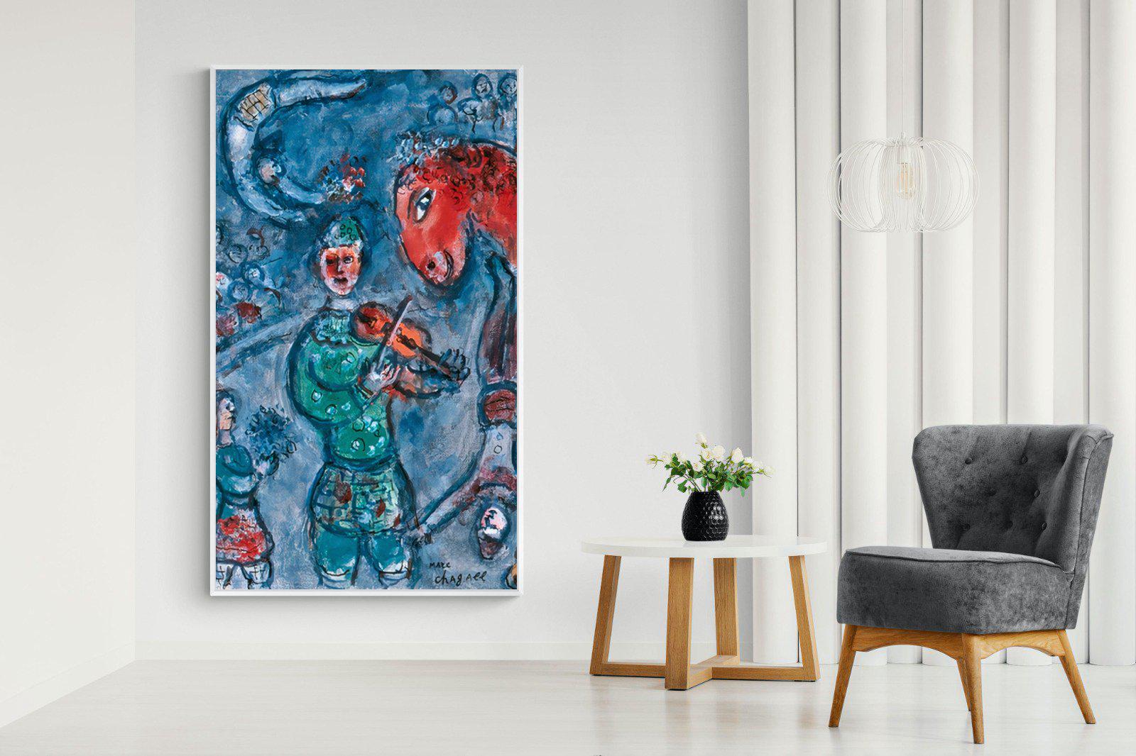 Marc Chagall-Wall_Art-130 x 220cm-Mounted Canvas-White-Pixalot