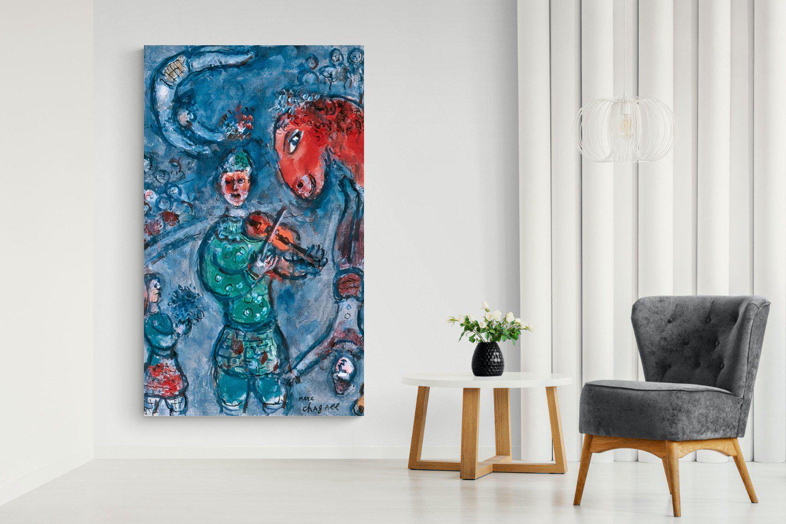 Marc Chagall-Wall_Art-130 x 220cm-Mounted Canvas-No Frame-Pixalot