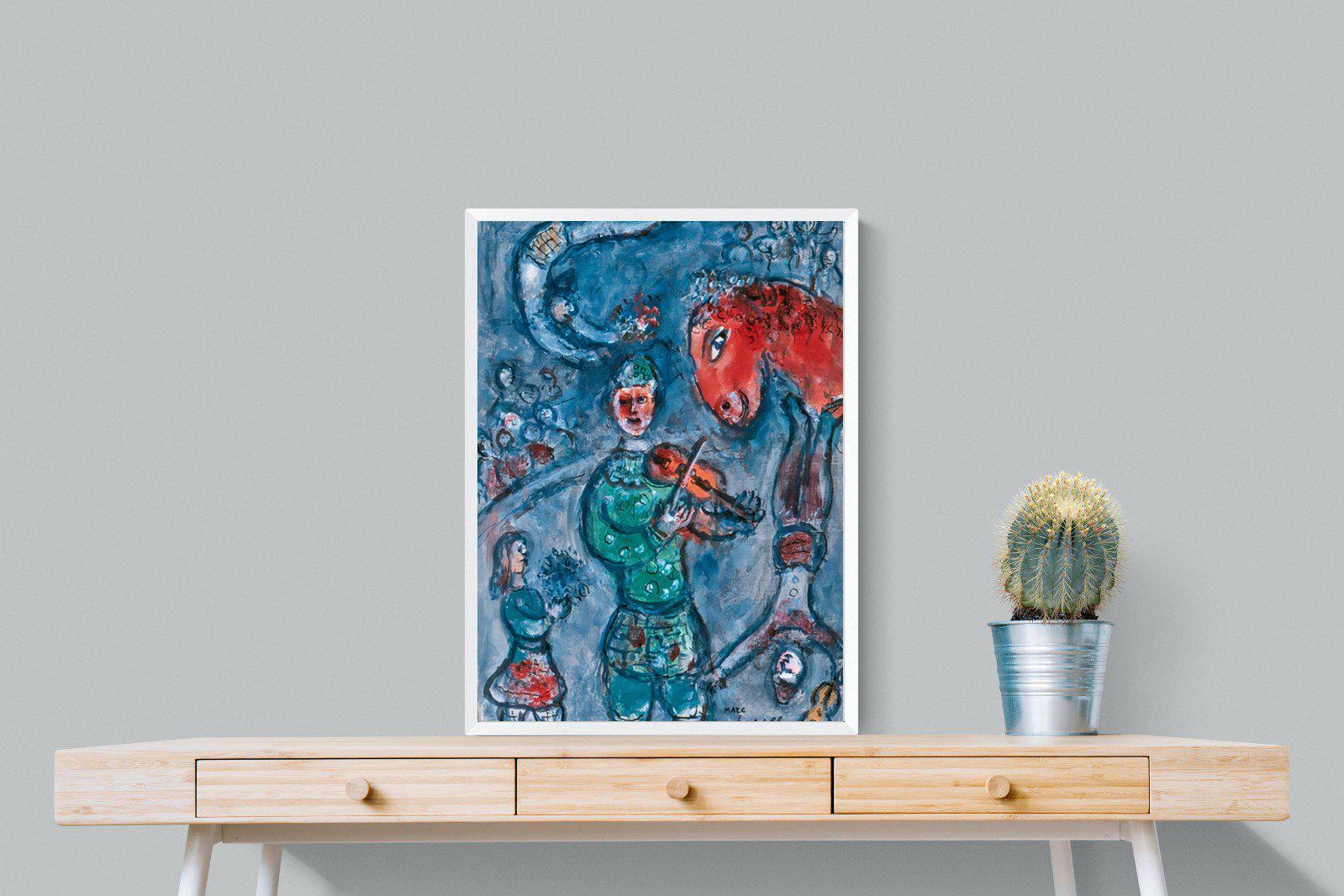 Marc Chagall-Wall_Art-60 x 80cm-Mounted Canvas-White-Pixalot