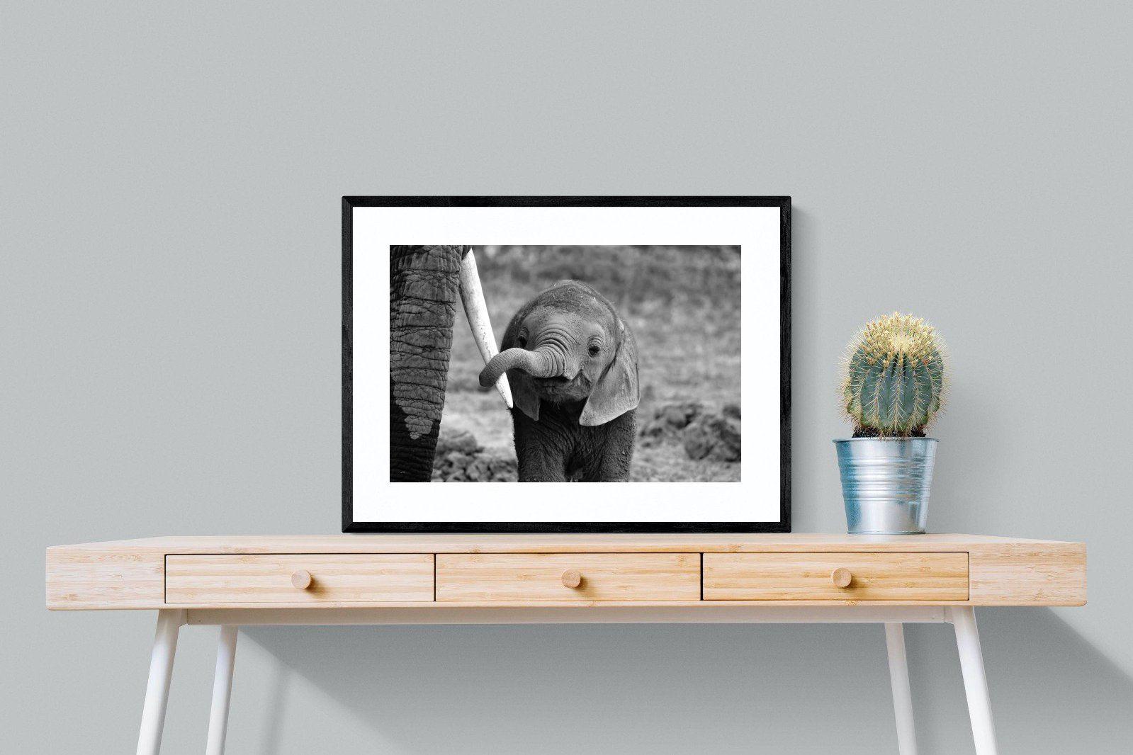 Maternal-Wall_Art-80 x 60cm-Framed Print-Black-Pixalot