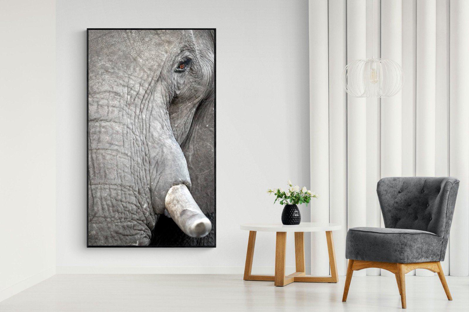 Matriarch-Wall_Art-130 x 220cm-Mounted Canvas-Black-Pixalot