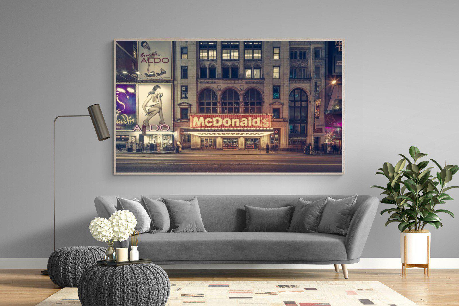 McDonald's-Wall_Art-220 x 130cm-Mounted Canvas-Wood-Pixalot