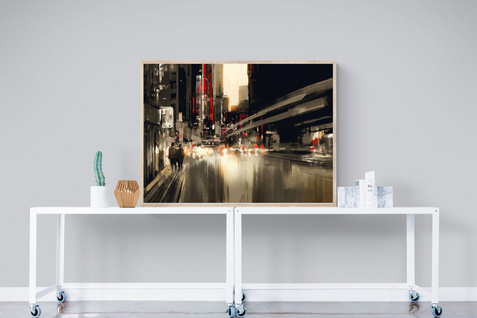 Metro-Wall_Art-120 x 90cm-Mounted Canvas-Wood-Pixalot