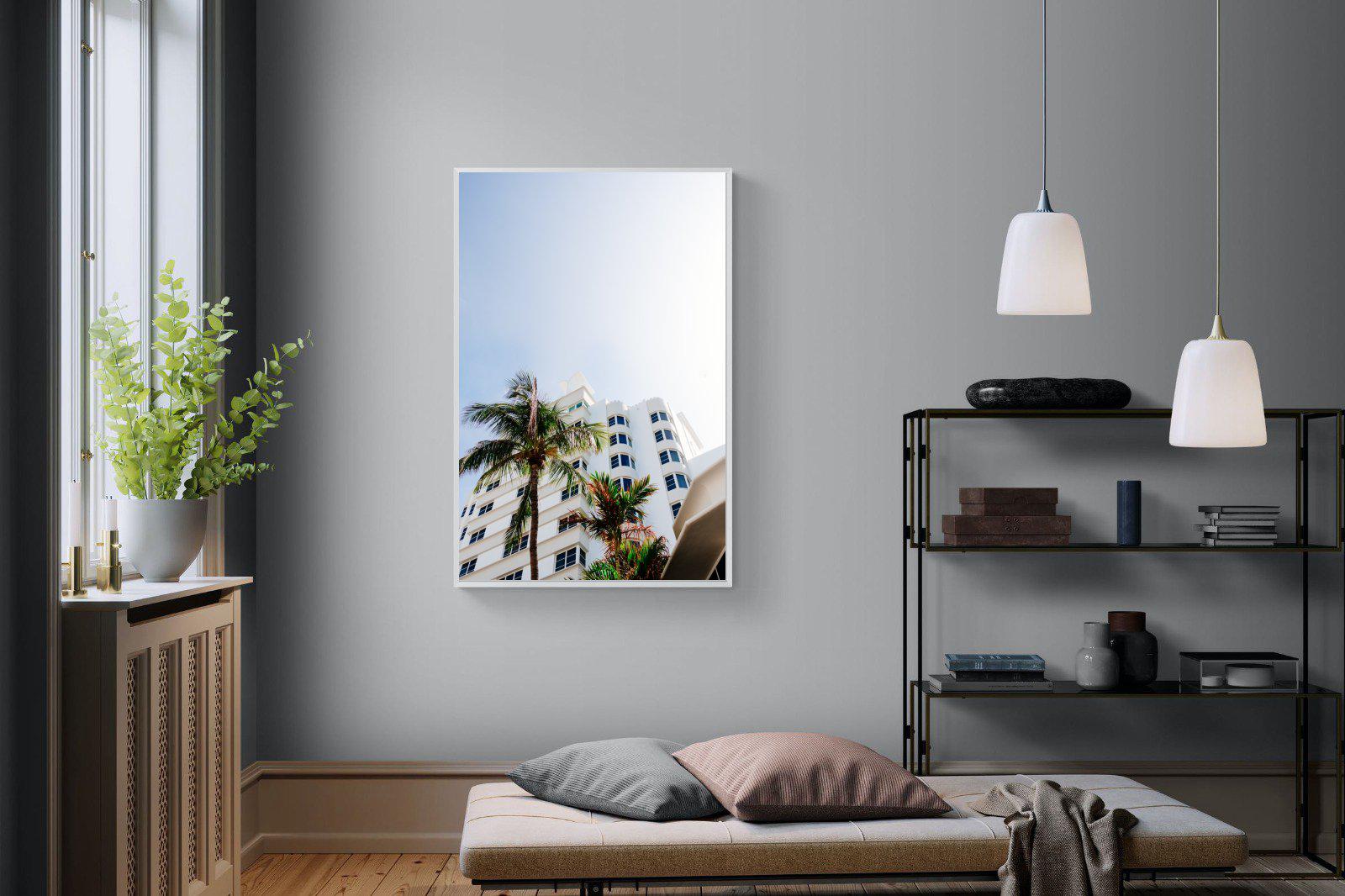 Miami-Wall_Art-100 x 150cm-Mounted Canvas-White-Pixalot