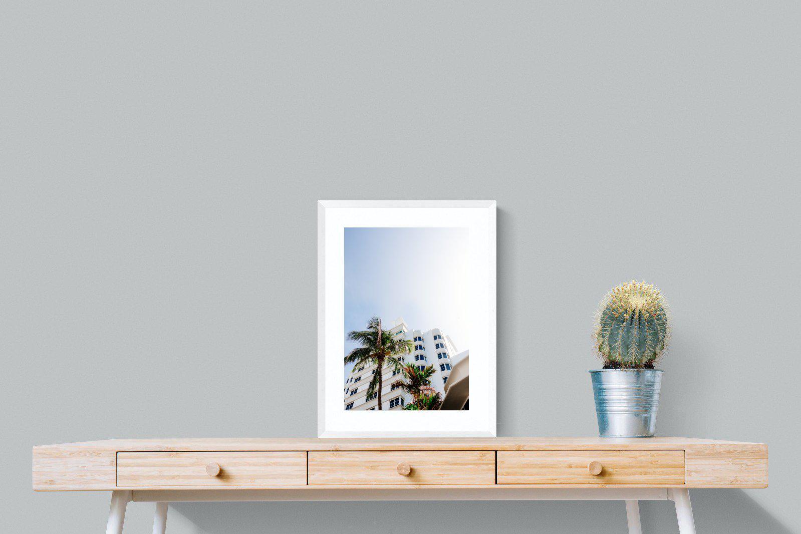 Miami-Wall_Art-45 x 60cm-Framed Print-White-Pixalot