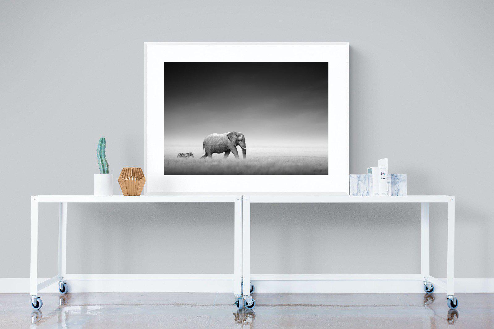 Migration-Wall_Art-120 x 90cm-Framed Print-White-Pixalot