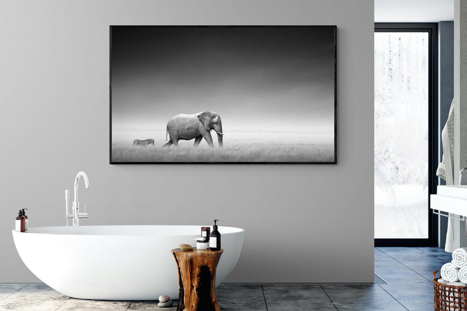 Migration-Wall_Art-180 x 110cm-Mounted Canvas-Black-Pixalot