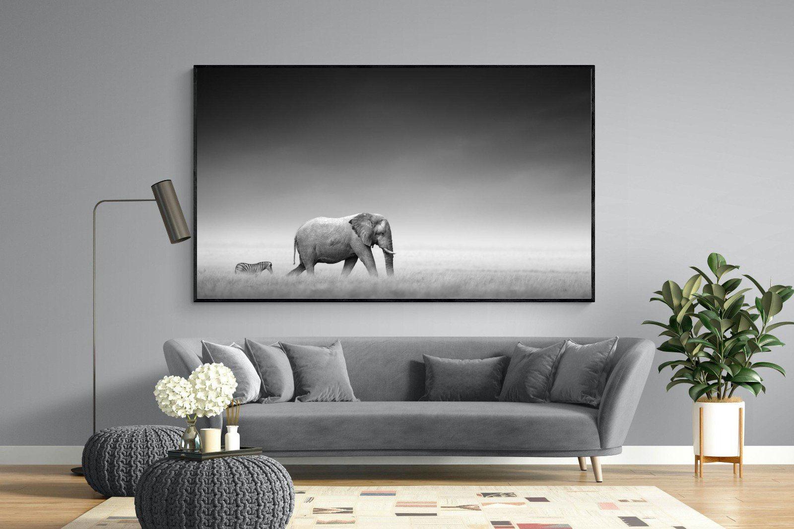 Migration-Wall_Art-220 x 130cm-Mounted Canvas-Black-Pixalot