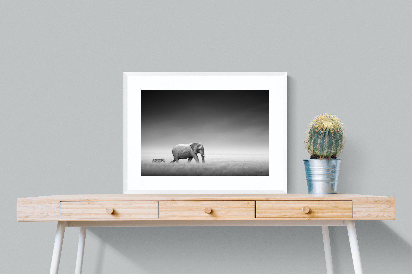 Migration-Wall_Art-80 x 60cm-Framed Print-White-Pixalot