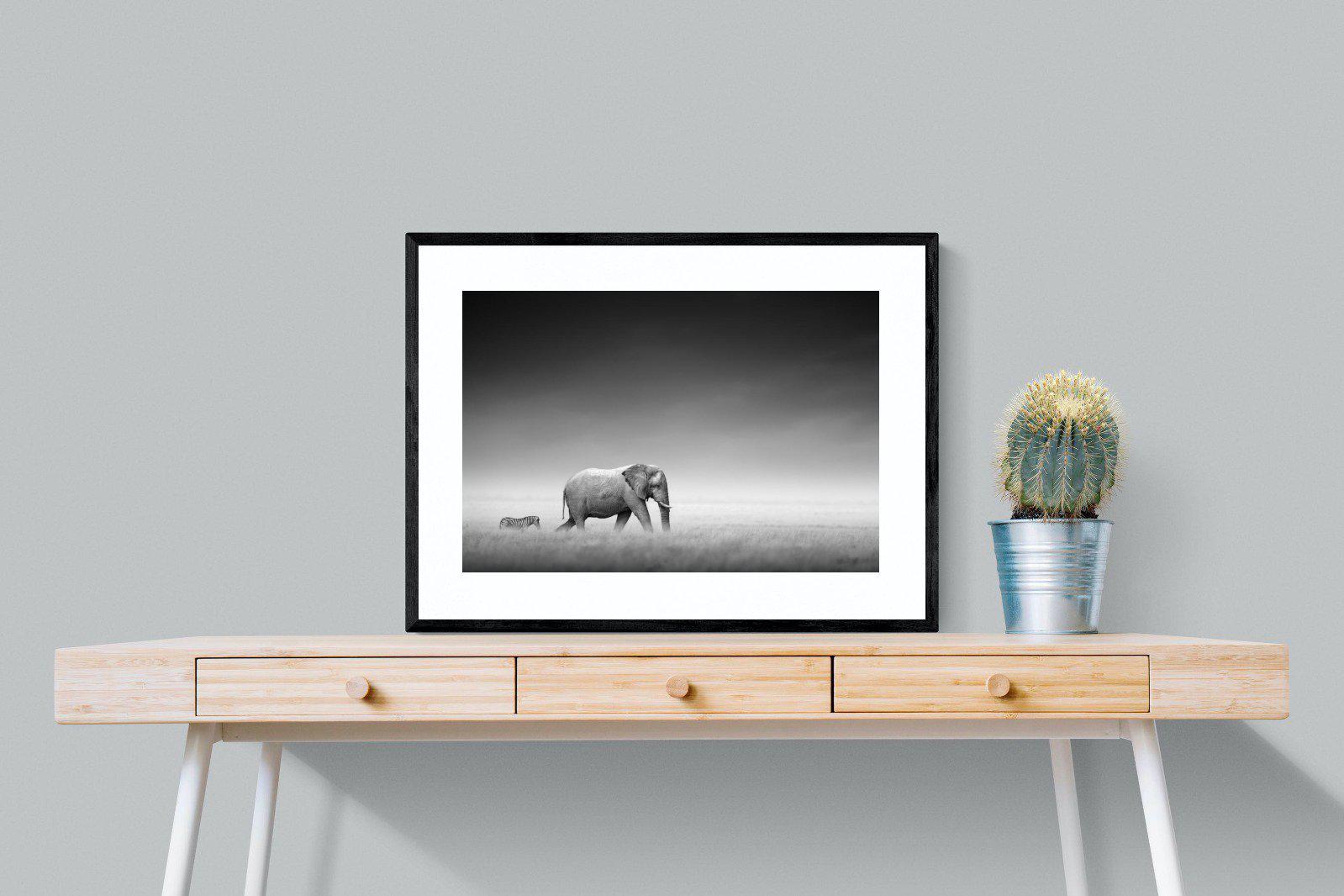 Migration-Wall_Art-80 x 60cm-Framed Print-Black-Pixalot