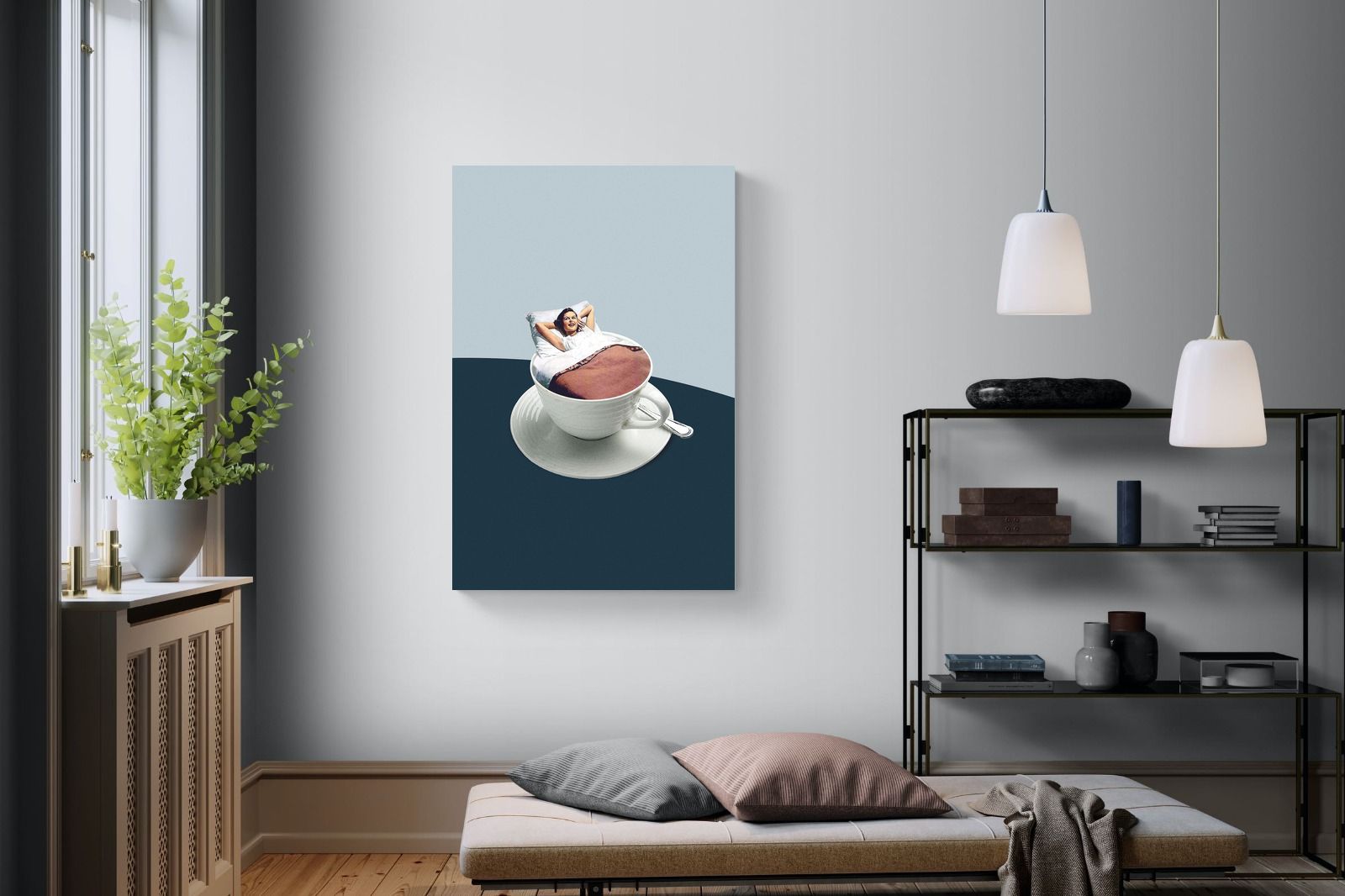 Morning Ritual-Wall_Art-100 x 150cm-Mounted Canvas-No Frame-Pixalot