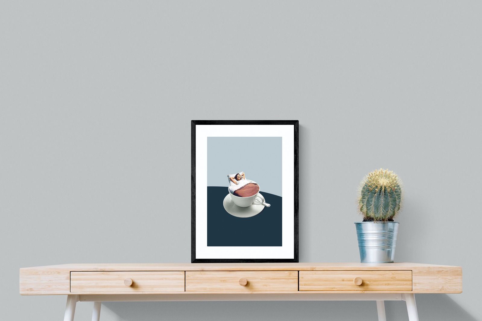 Morning Ritual-Wall_Art-45 x 60cm-Framed Print-Black-Pixalot