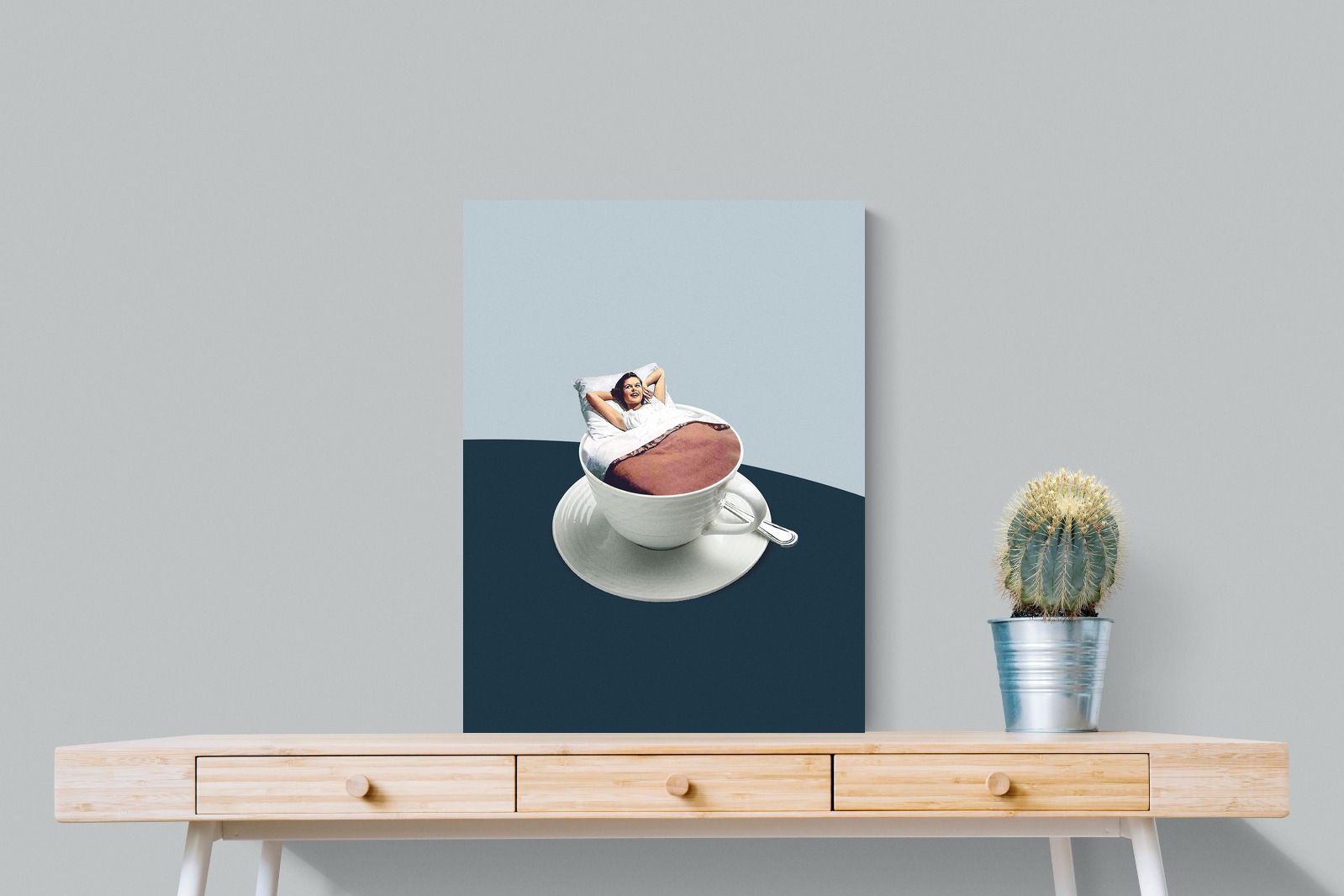 Morning Ritual-Wall_Art-60 x 80cm-Mounted Canvas-No Frame-Pixalot