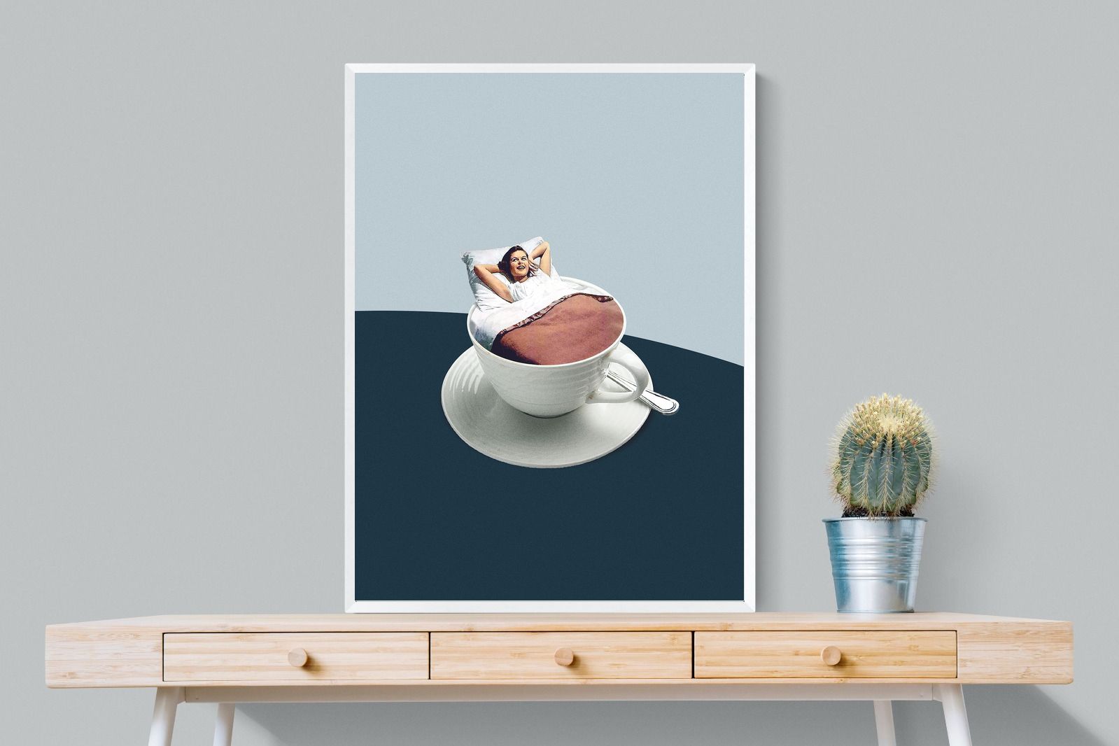 Morning Ritual-Wall_Art-75 x 100cm-Mounted Canvas-White-Pixalot