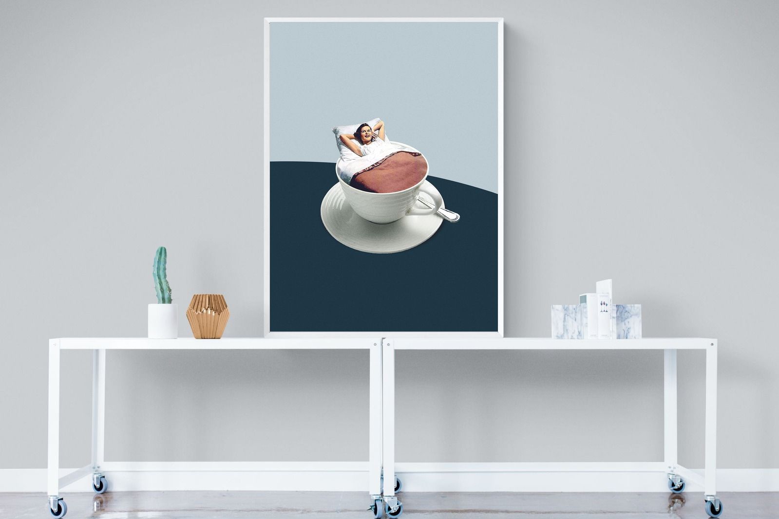 Morning Ritual-Wall_Art-90 x 120cm-Mounted Canvas-White-Pixalot