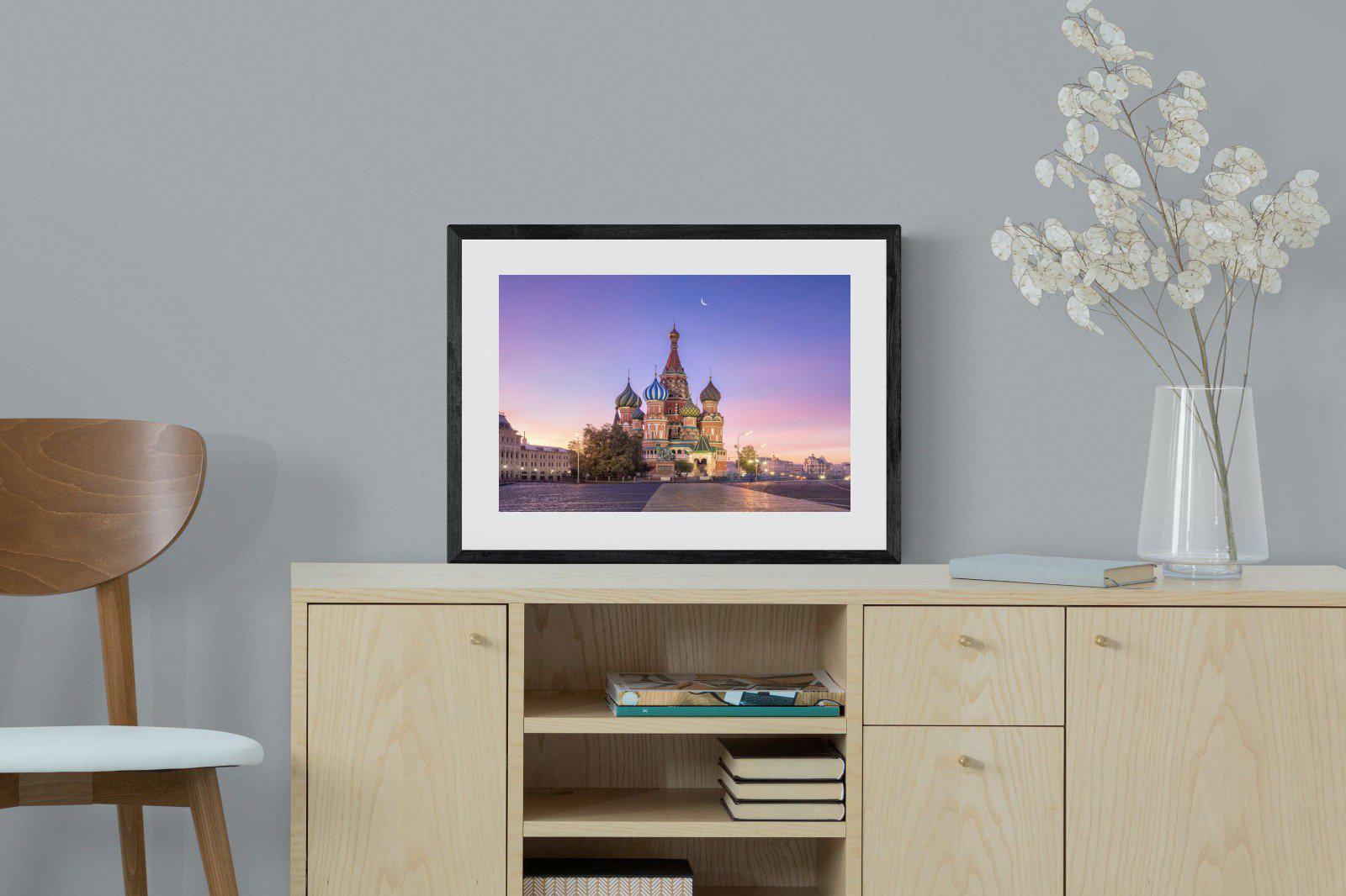 Moscow-Wall_Art-60 x 45cm-Framed Print-Black-Pixalot