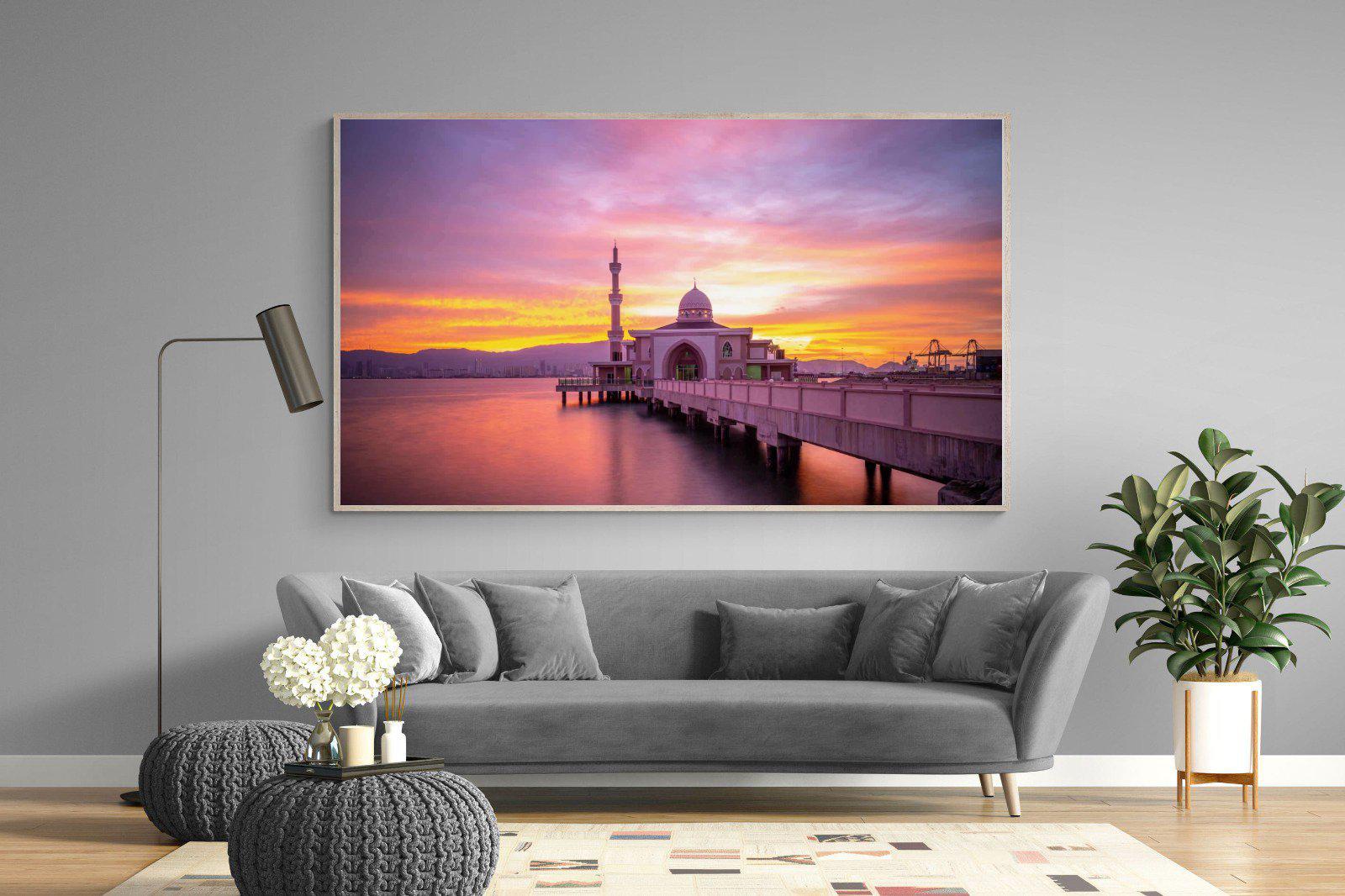 Mosque-Wall_Art-220 x 130cm-Mounted Canvas-Wood-Pixalot