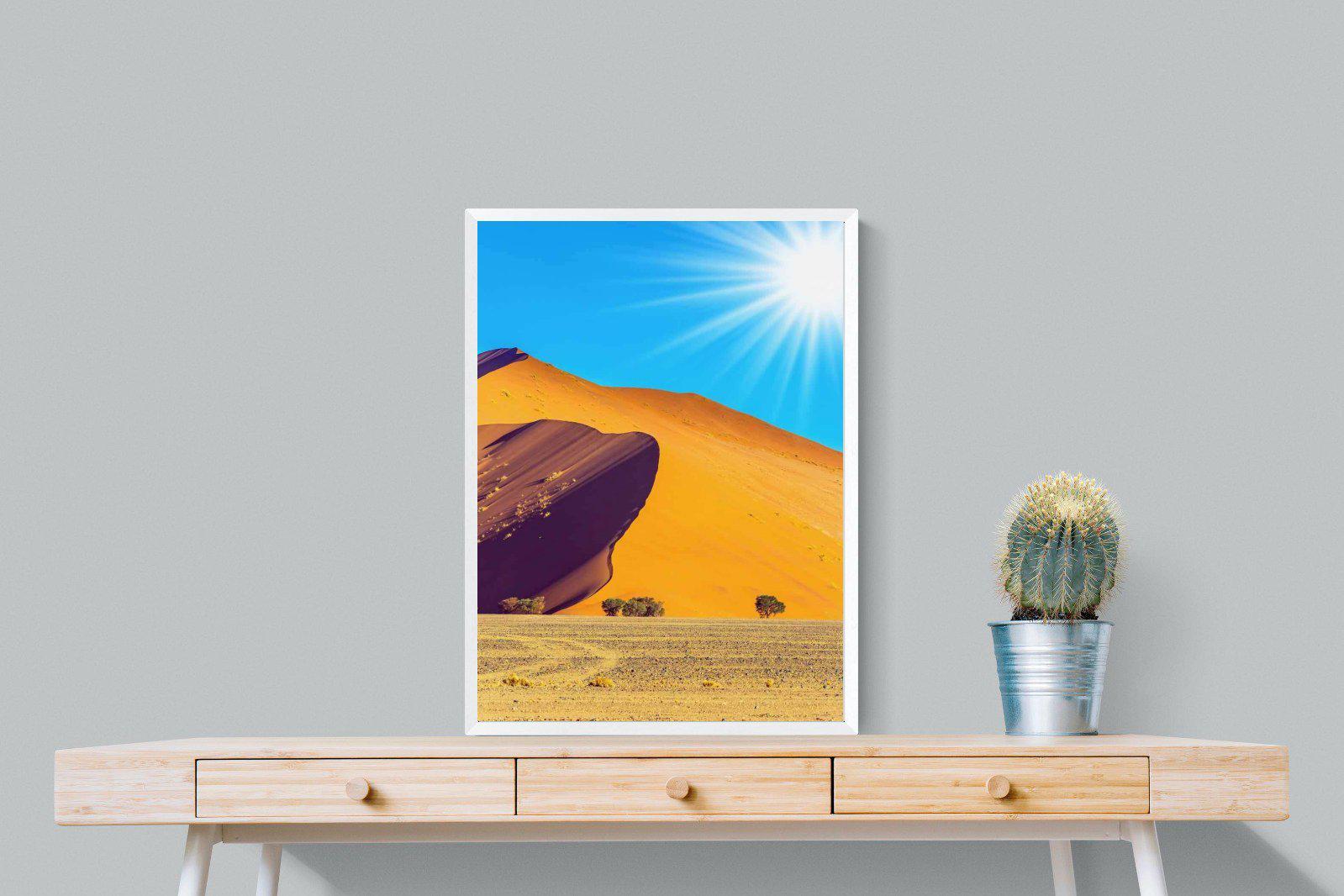 Namibian Landscape-Wall_Art-60 x 80cm-Mounted Canvas-White-Pixalot