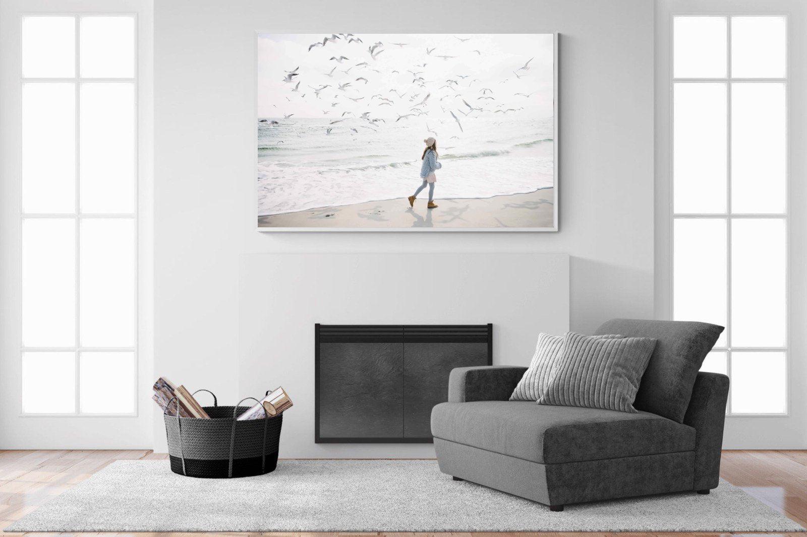 Nature's Playground-Wall_Art-150 x 100cm-Mounted Canvas-White-Pixalot