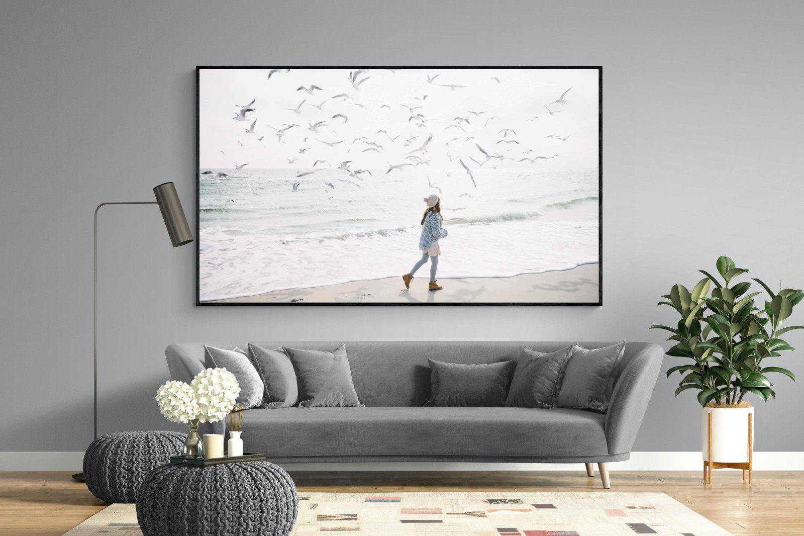 Nature's Playground-Wall_Art-220 x 130cm-Mounted Canvas-Black-Pixalot